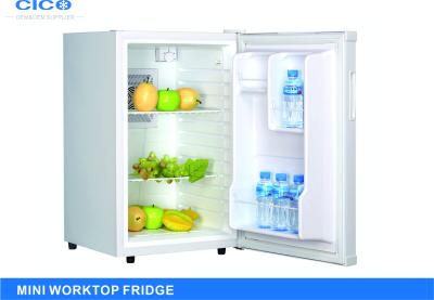 China mini refrigerador de Worktop del hogar confiable 65L de poco ruido sin el compresor en venta