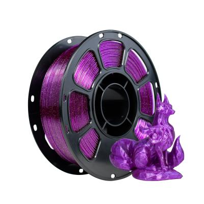 중국 3D 프린팅 필라멘트 1.75mm 플래시포인트 보라색-붉은 PETG 필라멘트 판매용