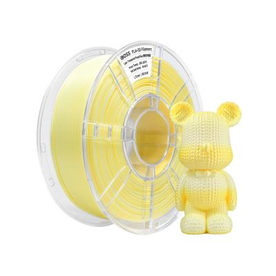 China iBOSS Hochgeschwindigkeits-PLA+ Filament 1000g Gradirnt Gelb-Weiß Doppelfarbfilament 3D-Druckfilament zu verkaufen