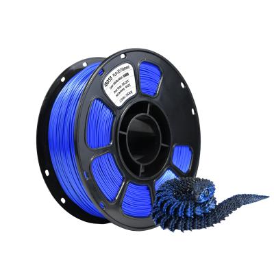 China 3D Printer Filament Silk Dual Color Blue Black PLA+ 1.75mmToughness Enhanced Filament for sale