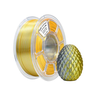 China iBOSS High Strength PLA+ Filament Silk Dual Gold Silver 3D Printer Filament 1.75mm for sale