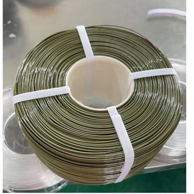 China 3D Impresso 3000g PETG Khaki Verde Filamento de Impressão 3D 1.75mm Filamento PETG à venda