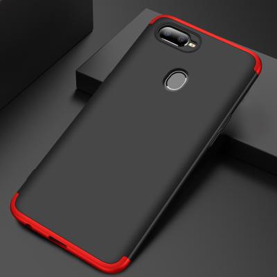 China 3 in 1 Custom Case 360 Full PC Cell Phone Back Cover Case For Oppo A7 for sale