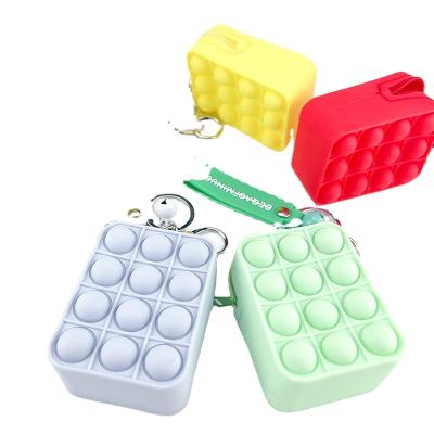 China Kids Silicone Anti Rodent Pioneer Key Bag Toys Animal Wriggler for sale