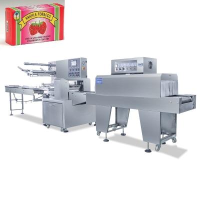China High Speed Automatic Food Sealing And Shrink Shisha Tobacco Wapping Packaging Machine for sale