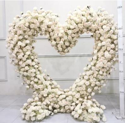 China Iron Steel Wedding Arch For Decorative Events Love Arch for sale