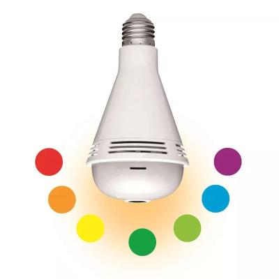 China NIGHT VISION B13-Y Blub Camera 960P 360 Lens Support 960P 360 Panoramic Colorful Led Light Camera SD Card 32G Pnoramic Wifi With BT Camera for sale
