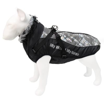 China Reflective Warm Soft Waterproof Dog Stormsuit For Winter for sale