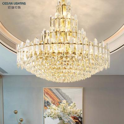 China Modern Custom Kitchen Bedroom Hotel Iron Decorative Nordic Hanging Pendant Lights Modern LED Lamp Crystal Chandelier for sale
