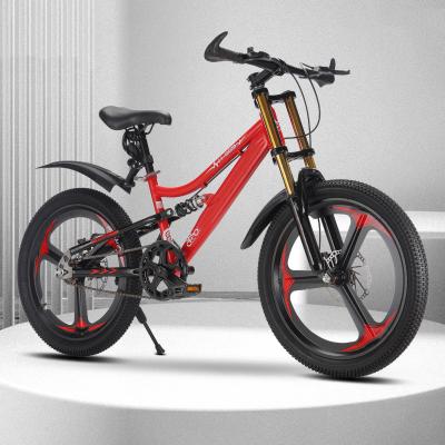 China Bicicleta de montaña personalizada doble amortiguador de descarga freno de disco 2.35 neumático exterior de una pieza rueda 20/22/24 pulgadas en venta