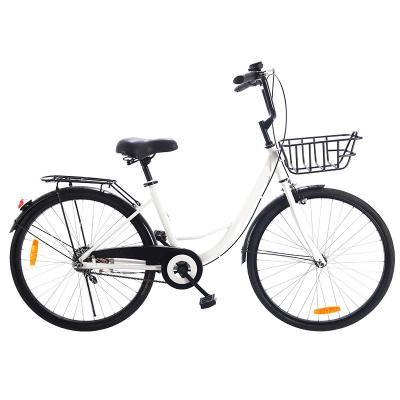 China Oem Accepted Urban Bike No Folding Design 24 Inch City Bike Customized for sale