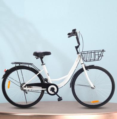 China Odm Customized Urban City Bicycles High Carbon Steel Frame for an Environmentally-friendly Ride for sale
