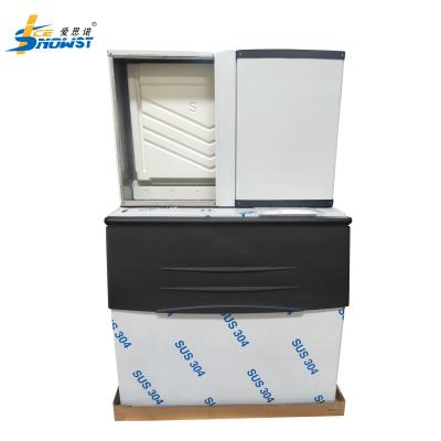 Chine Grand fabricant de machine à glace de cube en acier inoxydable pour la barre 1000kg 3800W à vendre