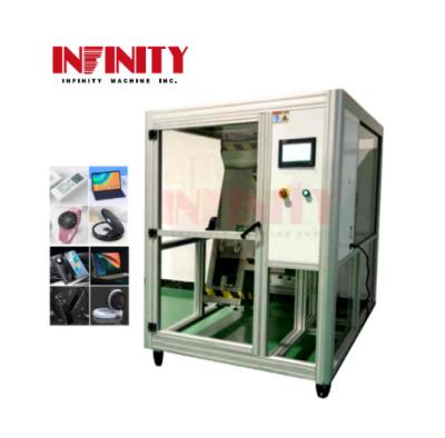 China IEC 60068-2-32 Probador de caídas para pruebas de caídas de rodadura con control de panel táctil AC220V 50Hz 5A en venta