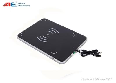 China El lector de lectura de la biblioteca RFID del HF de la gama de DC 12V los 40cm para el incorporar comprueba hacia fuera en venta