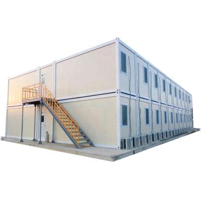 China China Modern Famous Speed Fast Assembling Flat Pack Modular Install Container House Construction Site Apartment Worker Quarters for sale