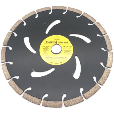China . Circular Turbo High Speed Straight Soft Edge 230mm 10250002 Diamond Saw Cutter Blade for sale
