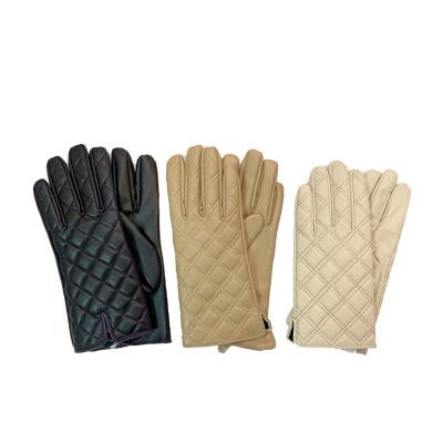 China Custom High Quality Outer Seam XXL Custom Style OEM Customized Style Time Packing Unlined Single Plain Driving Genuine Men's Sheepskin Leather Gloves for sale