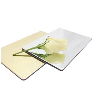 China Certificados compuestos de aluminio anodizados intactos del CE ISO de la hoja del panel del espejo en venta