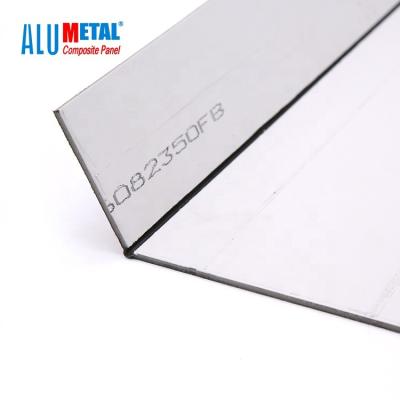 중국 광고를 위한 Dibond 3mm PVDF 알루미늄 합성 패널 Acp 거울 장 양극 처리된 표면 판매용