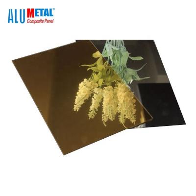 China hoja compuesta de aluminio clasificada del panel del fuego de 2440m m 3m m para la superficie anodizada división en venta