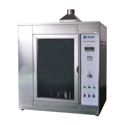 China Laboratoriumtoetsapparatuur Brandgevaarbeoordeling / Testmachine voor het ontsteken van hete draden Ni80/Cr20 IEC60695-2-20 Te koop