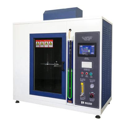 China Industriële testapparatuur Touchscreen Horizontale en verticale brandtestmachine Te koop