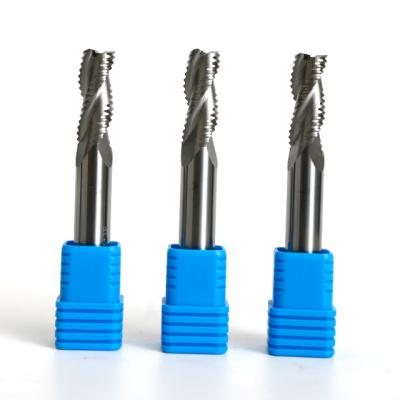 China High Quality 3 Flute End Mill CNC High Speed Cut Flat Rough Milling Cutter For Aluminum for sale