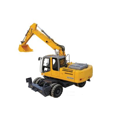 China Construction works New 1/12 water wheeled digging machine rc excavators for sale
