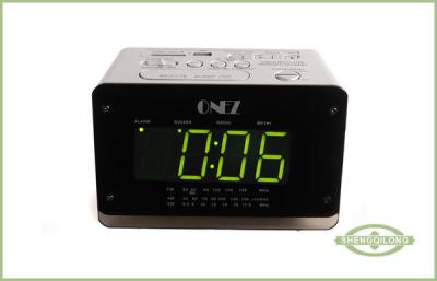 China Desktop Digital Clock Radio With Alarm, Analogue AM / FM Tuner and LED Display for sale