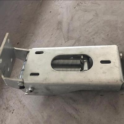 China SS Truck Door Hinge Cargo Control Dependent Unit Structure Silver Color for sale