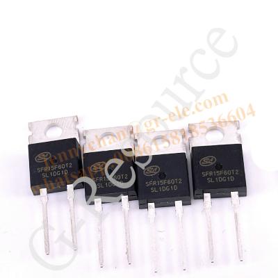 China SFR15F60T2 15F60T2 TO220-2 Fast Recovery Diode 15A600V new original for sale