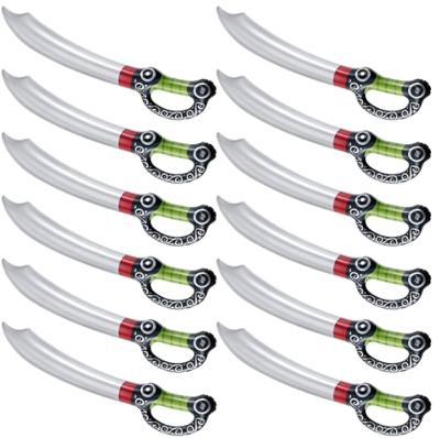 China Chridren Toys Inflatable Pirate Sword Outdoor Role Playing Toy PVC Stage For Children Props Swords for sale