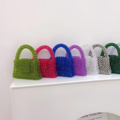 China Handmade Hot sales cheap many colors chic handmade beading handbags for sale
