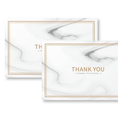 China Hot Selling Design Custom Recyled Printed Thank You Cards Luxury Birthday Greeting Cards for sale