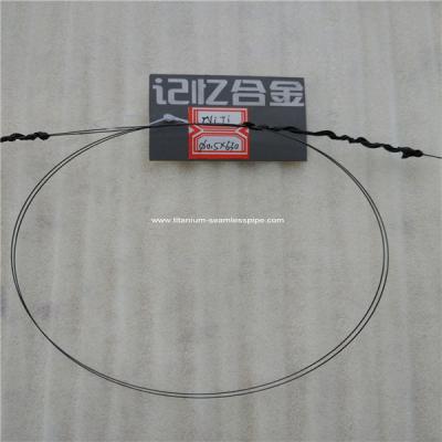 China NiTi Nitinol Nickel Titanium Super Elastic Wire 0.5mm *5000mm for sale