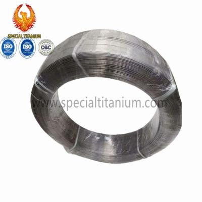 China Silver Round Titanium Wire AWS A5.16 AMS 4954 Grade Gr1-Gr9 for Industrial Applications for sale