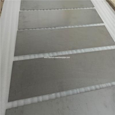 China La hoja titanium laminada en caliente Gr5, califica la placa de 5 titanios con la superficie que se lava del ácido en venta