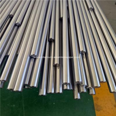 China Medical Grade Polished Titanium Round Bar Rods for Implants Ultrasonic Flaw Detection ASTM B348 Standard en venta