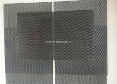 China Gr1 MMO Titanium Anode mesh plate for Sodium Hypochlorite Generator for sale