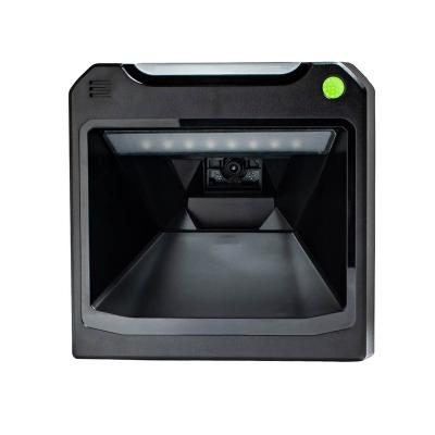 China PC+ABS Plastic 2D High Speed Desktop Omnidirectional Code Scanner for sale