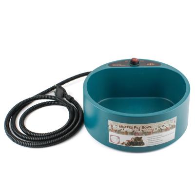 China Good Sustainable Price Pet Supplies Heating Cat and Dog Food Trays Constant Temperature Automatic Heat Preservation Water Bowl for sale
