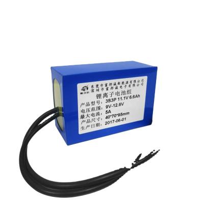 Chine bourdon rechargeable Toy Car Battery d'Ion Batteries Lifepo 4 de lithium de 11.1V 6.8Ah 18650 à vendre