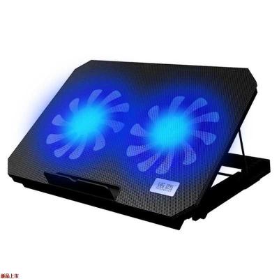 China Laptop 14 N99 Cooling Low Speed Fan 14 Inch Height Adjustable Radiator Pad Cooling Bracket for sale
