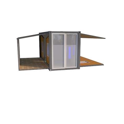 China 20ft 40ft 2 bedroom 3 bedroom folding expandable granny flat prefabricated container house 20ft 40ft for sale