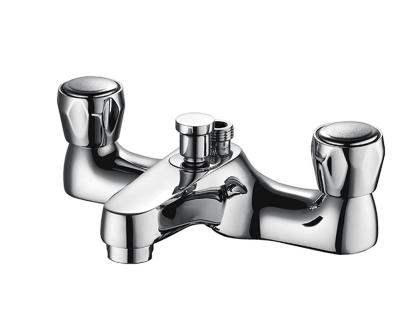 China Rust Resistant Bath Shower Mixer Taps Two Handle Sink Faucet Tap for sale