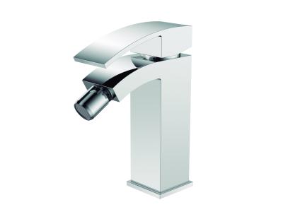 China Bathroom Single Lever Bidet Mixer , Durable Chrome Basin Taps for sale