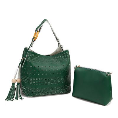 China Fashion Fashion PU Ladies Casual Bags Set Style Women Bohemian Handbags For Women Luxury Custom Logo for sale