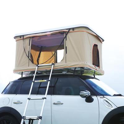 China Extended Type I New 2021 Outdoor Camping Pop Up Foldable Car Hard Open Roof Hardtop Roof Top Box Tent Shell Vehicle Tent for sale
