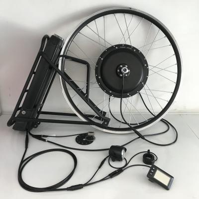China 48v500w ebike maid conversion kit waterproofelectric bicycle conversion Smart Controller Brushless hub after zhe hangers motor kit 26